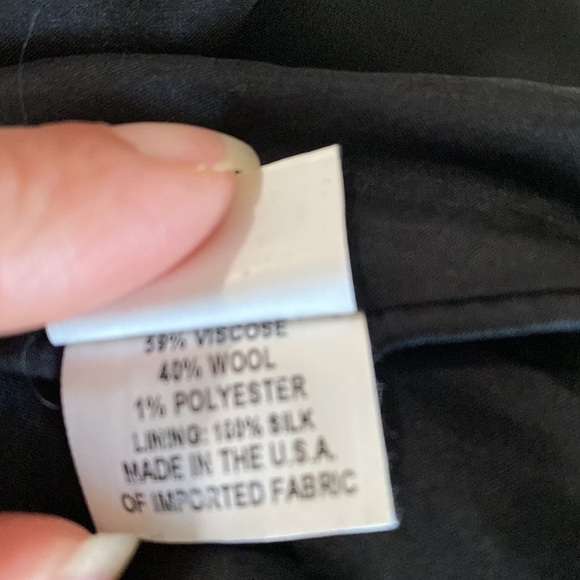 Charles Chang Lima 4 Wool Blend Midi Skirt - Picture 12 of 12